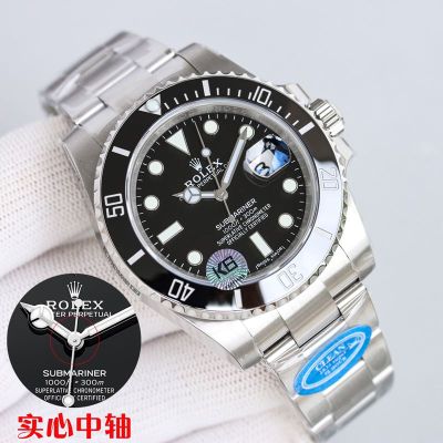 C Factory ROLEX Submariner 2836 Automatic Movement Black Watch